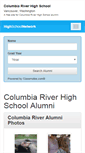 Mobile Screenshot of columbiariverhighschool.org