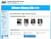 Tablet Screenshot of columbiariverhighschool.org